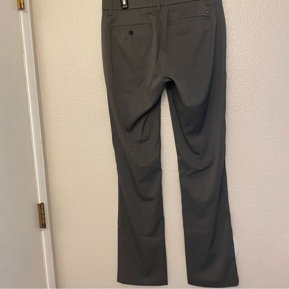 01.Algo Performance dress Athleisure Golf stretch Pants slacks Straight 29x32 - Picture 3 of 13